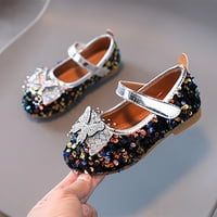 Sandale princeze Sandale Slatke cipele Šareni šljokice sjajnog prvenstvenog dna neklizajuća cipela