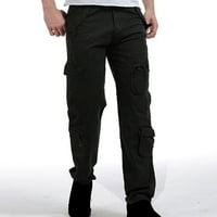 Symoidne muške hlače na otvorenom casual carice crne muške hlače pantalone veličine 3xl