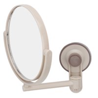 Okruglo ogledalo za šminku, jednostavan za instaliranje ogledala šminke sklopivo uvećanje za njegu kože