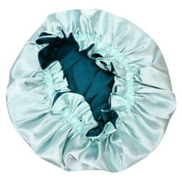 Delikatne djece NightCaps elastične kopče za spavanje Zaštita kose Cowls široki ružni šešir za kosu za kućno putovanje putovanje (svijetlo GRE