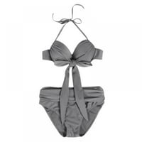 Kupio sa plažama Bikini Ljetna čelična ploča okupljena seksi pozajmica za kravatu bez letvice Split