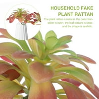 Simulirani postrojenje Rattan dekorsko domaćinstvo Lažni biljni rattan kućni dekor