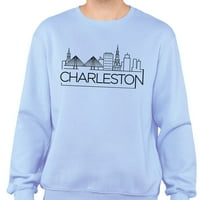 Skyline Charleston Južna Karolina Duks unise Mali svijetlo plava