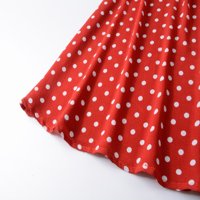 Ženske ljetne haljine Polka Dot haljina boemska duga haljina šifon rub rub rub veličine S-2xl