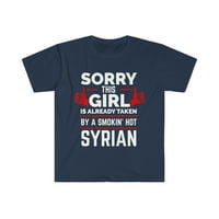 Žao mi je što je djevojka već snimila vruća sirijska srodna srodna majica s Southte S-3XL Sirija