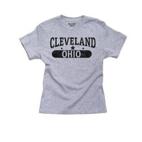 Trendy Cleveland, Ohio sa pamukom Stars Boy's Pamuke Sive majica