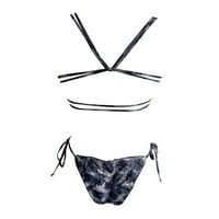 Ženski ljetni bikini split kupaći kostim digitalni ispis modni kupaći kostim dva seta