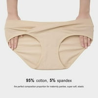 Giligiliso Clearence Kratke kratke hlače Ženske udobne prenatalne čvrste boje velike veličine trbušne