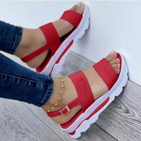 OAVQHLG3B sandale za zazor žena ispod $ Ljetne dame Žene ravne cipele s ravnim kosilicama modne casual