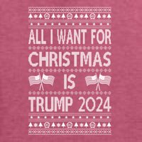 Divlji Bobby, sve što želim za Božić su Trumpovi izbori ružni božićni džemper unise grafička dukserica,