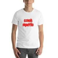 2xl Češka Cali stil kratkih rukava pamučna majica s nedefiniranim poklonima