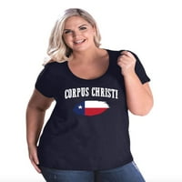 MMF - Ženska pulks pulks Curvy majica, do veličine - Corpus Christi