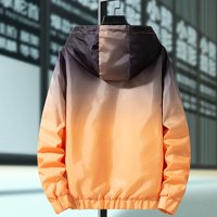 Muška lagana jakna modna jednostavna kamuflažna gradijent džep kardigan jakna sa patentnim zatvaračem