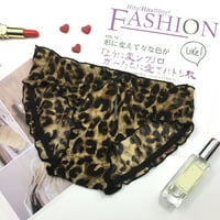 PXIAKGY intimi za žene Žene Leopard čipka donje rublje GSTRING GARME DOĐEVETSKE PANTERES T String Thengs