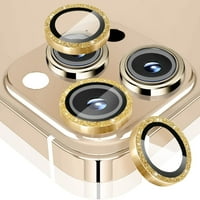 Za iPhone Pro i iPhone PRO MA objektiv kamere zaštitnik za zaštitu od aluminijske legure kaljeno stakleno