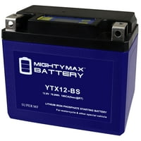 YTX12-BS litijumska zamjenska baterija kompatibilna s trijumfm Thruxton Twincyl 04-06