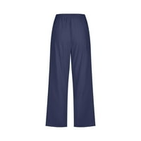 Eashery casual pantalone za žene labave nove modne ženske hlače Ljetne ženske pantalone mornarsko