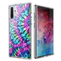 Mundaze Samsung Galaxy Note Plus + Hippie Tie Dye Dizajn Dvoslojni poklopac telefona