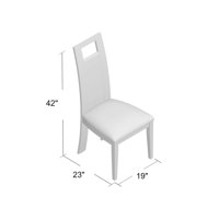 Strana stolica za presvlake u bež, glavni materijal: tapecirana, presvlaka: taupe kože