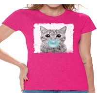 Awkward Styles Funny košulja za životinje za žene Lijepi ljubitelji životinja Pokloni za njenu mačku