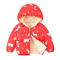 Esaierr baby dječji kaputinski kaput puffer niz jaknu za toddleru Outerwear Jackets Vjetrootporni runo