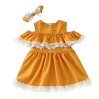 Advoicd haljina za djevojčice Toddler cvjetna djevojka haljina ljetne haljine od rukava bez rukava za