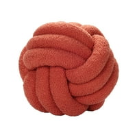 CXDA čvorov kuglični bacač jastuk ultra mekani druženje ukrasna ručna tkana kugla janje janje od baršuna za kauč na razvlačenje za kupatilo