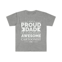 Ponosan tata fenomenalnog karikaturističke unise majice S-3XL Očev dan
