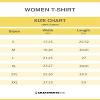 Spark u obliku majice u obliku radosti žene -Martprints dizajni, ženski X-veliki