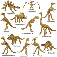 Keusn igračke skeletone skeled dinosaur figure za djecu dinosaursko obrazovanje