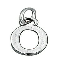 Sterling Silver 24 BO lanac mali broj Nula privjesak ogrlica
