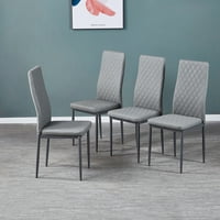 Stolice, čvrste konstrukcijske otporne na habanje metala Bezboljetne moderne stolice za blagovaonicu