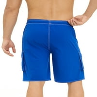 Colisha muškarci Donje su čvrste boje Ljetne kratke hlače Elastična struka Plaža Kratke hlače Classic