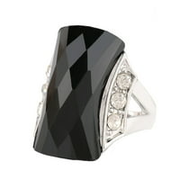 Djevojke Bohemia Vintage Geometrijska smola Charm Rhinestone prstena za prsten nakit poklon legura Rhinestone