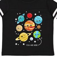 Inktastične slatke planete, kavaii planete, svemir, kosmos, zvijezde poklon dječaka malih majica ili