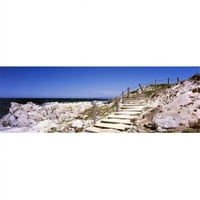 Panoramske slike Stubište na obali Pacific Grove Monterey County California USA Poster Print od panoramskih
