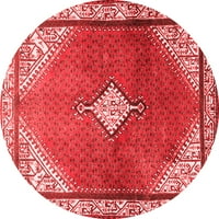 Ahgly Company u zatvorenom okruglom medaljon Crvena tradicionalna područja područja, 4 '