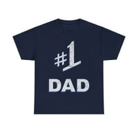 Broj jedan # Dan oca day poklon unise grafička majica, veličina S-5XL