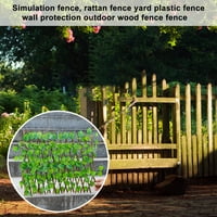 WirlSweal Artificial Hedge Proširiva ograda Podesiva duljina UV blokiranje Jednostan ostavlja savršeni