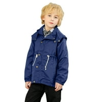Jakna za automobile za dječake Todler Topla Jesen Dječje Dječje dječake Dječji zimski kaput sa džepom