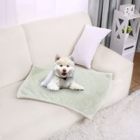 PICCOCASA Flannel Fleece pokrivač za kauč ili krevet, blijedo zelena 30 x40