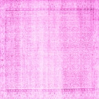 Ahgly Company Indoreni pravokutnik Sažetak ružičaste suvremene prostirke, 2 '5'