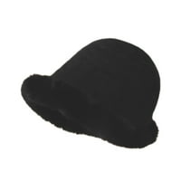 Ženski vizinski kape zakucane baršunaste plišane tople ribolovke šake za ušima za šešire pulover letnje šešire za žene