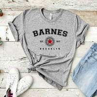 Jhpkjjhpkjvintage Barnes Unise majica Barnes košulja zimske vojnice majice Žena Thirts Harajuku Grafičke