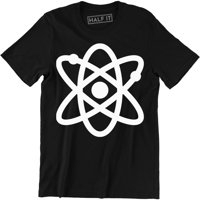 Sigurna majica za nauku o hemiji atoma matematičke grafike Muška majica