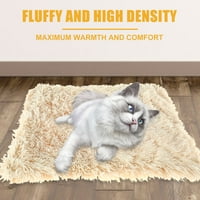 Toorise Fluffy Pas Bobet Mekana topla CAT pokrivač Dvostruki sloj Reverzibilni kućni ljubimac Bake za