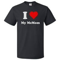 Ljubav moj majica majica I Heart Moj Memom TEE poklon