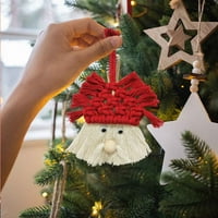 Božićno uređenje božićne ručne morske ruke santa claus privjesak božićno ukrašavanje privjesak Božićni