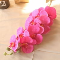 Velvet Phalaenopsis Visoki kineski Phalaenopsis Wedding Flower Art Mode Namještaj Hotel Dekoracija Umjetno