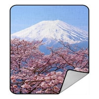 Cvijet trešnje Japanska sakura pokrivač Crystal baršunaste bacač